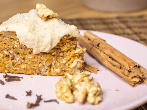 A photo of the dish Whole Food Carrot Cake