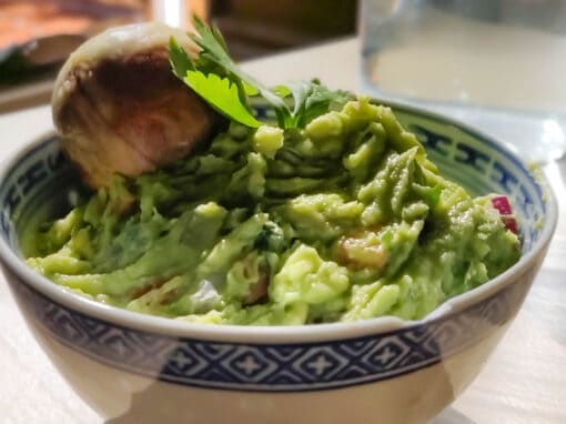 A photo of the dish Homemade Guacamole