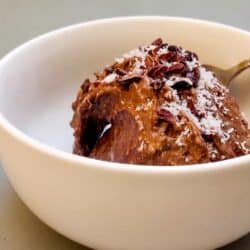 Crunchy Chocolate nicecream