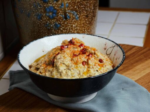 A photo of the dish Baba Ganoush