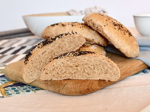 A photo of the dish Döner bread with spelt